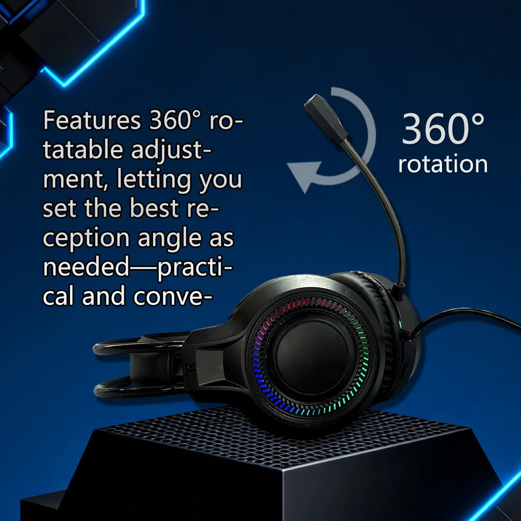 V6S has wired headphones gaming, computer, music Fits online courses, conferences, birthdays. Works with PS4/PS5/Xbox/Switch/ - Cozy & Co. Market