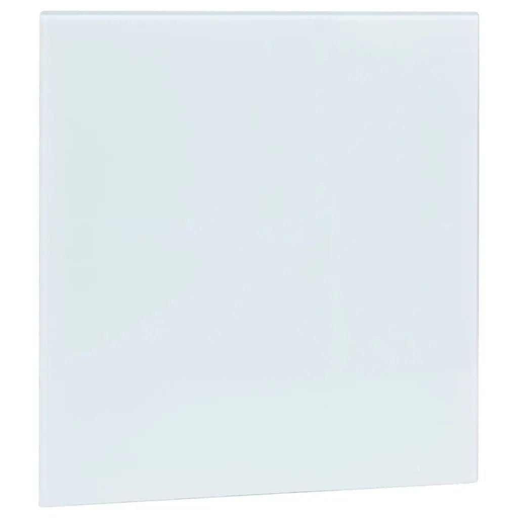 W2B VidaXL White 13.8"x13.8"x1.6" Key Box with Magnetic Board for Home Storage & Organization - Cozy & Co. Market