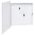 W2B VidaXL White 13.8"x13.8"x1.6" Key Box with Magnetic Board for Home Storage & Organization - Cozy & Co. Market