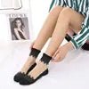 Wholesale Sexy Lace Fishnet Socks Transparent Stretch Elasticity Net Yarn Thin Girl Women Socks - Cozy & Co. Market