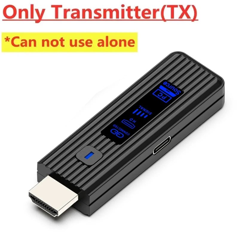 Wireless HDMI-Compatible Video Transmitter and Receiver Extender kit TV Stick Dongle Adapter For PC Camera Laptop To Monitor TV - Cozy & Co. Market