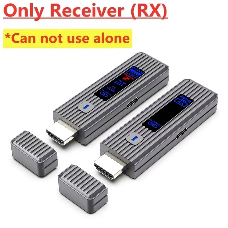 Wireless HDMI-Compatible Video Transmitter and Receiver Extender kit TV Stick Dongle Adapter For PC Camera Laptop To Monitor TV - Cozy & Co. Market