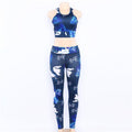 Women's Floral Print Yoga Set - Bra & Leggings Outfit - Cozy & Co. Market