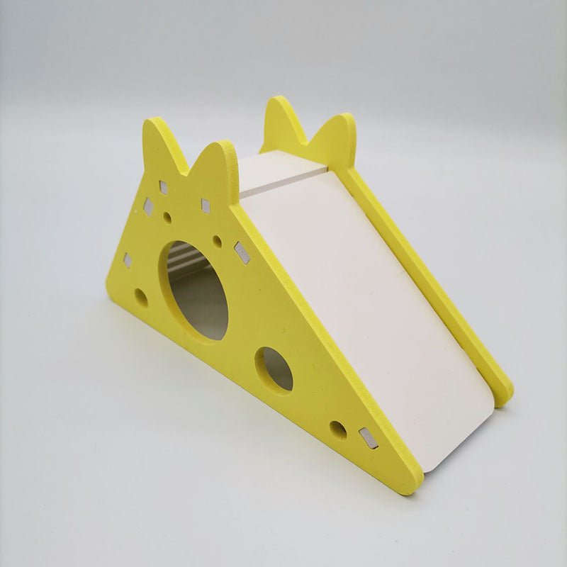 Wooden Slide House for Small Pets - Cozy & Co. Market