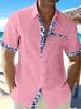 XS-5XL New Summer Casual Print Shirt Men's Hawaiian Holiday Beach Short Sleeve Shirt - Cozy & Co. Market