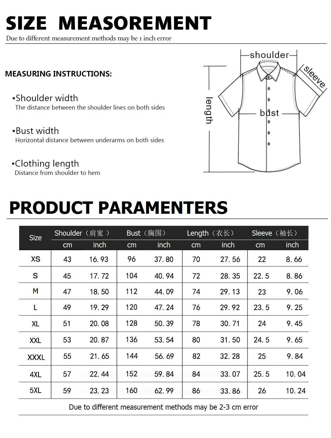 XS-5XL New Summer Casual Print Shirt Men's Hawaiian Holiday Beach Short Sleeve Shirt - Cozy & Co. Market