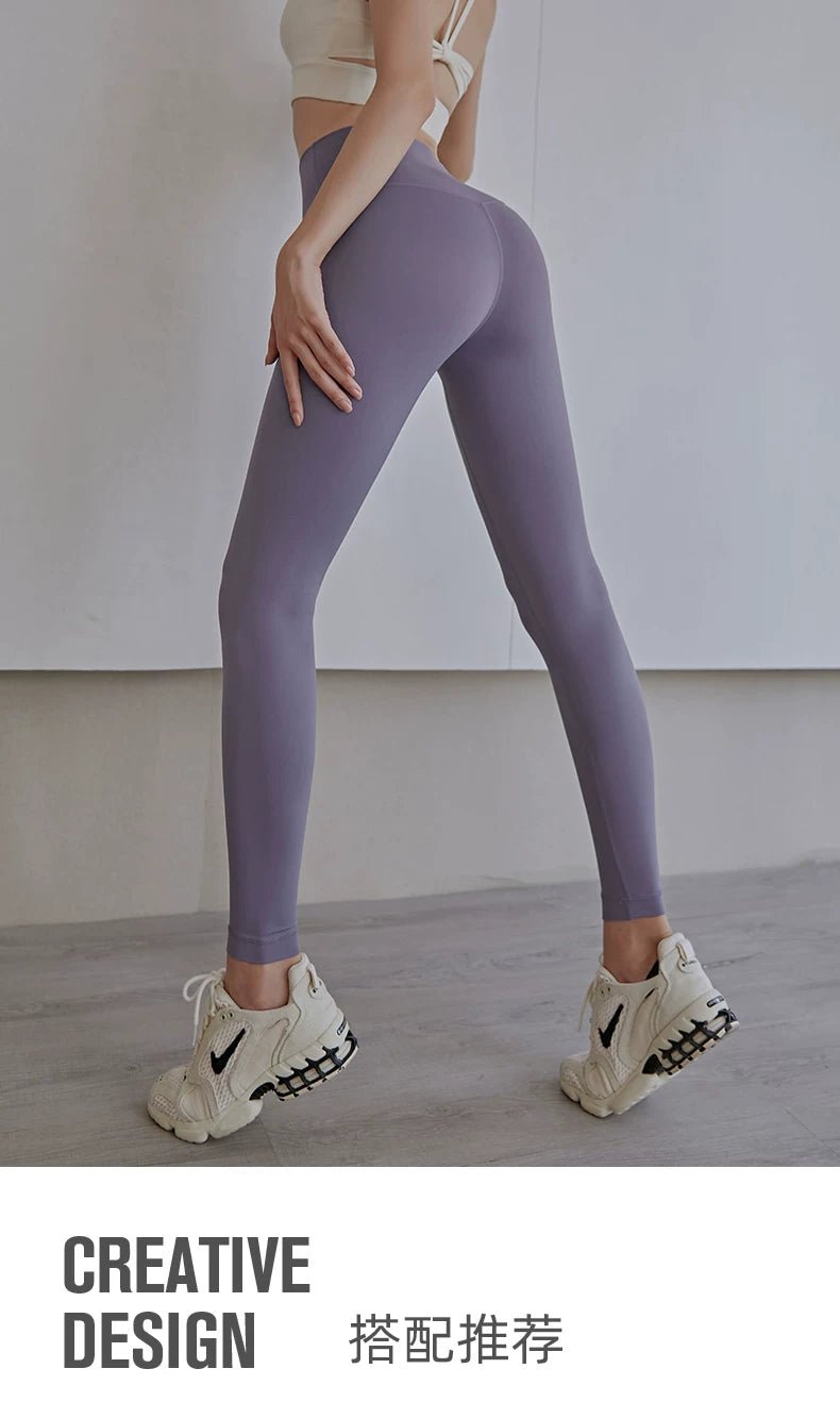 Yoga Pants for Women, Autumn and Winter, High-Waisted, Tummy Control, Butt-Lifting, Outdoor Fitness, Tight-Fitting, Running Training, Squat Sports Long Pants, Quick-Dry - Cozy & Co. Market