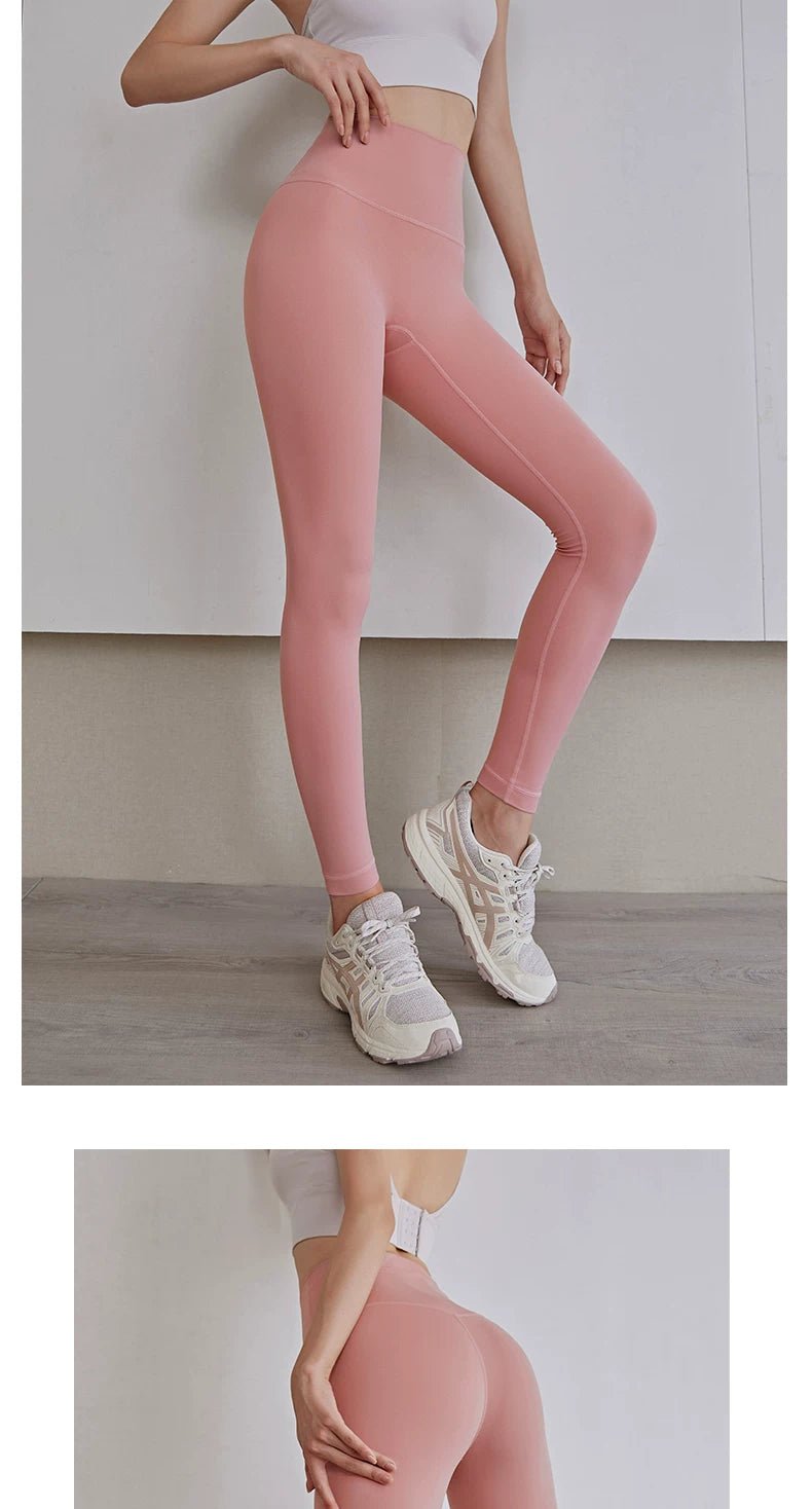 Yoga Pants for Women, Autumn and Winter, High-Waisted, Tummy Control, Butt-Lifting, Outdoor Fitness, Tight-Fitting, Running Training, Squat Sports Long Pants, Quick-Dry - Cozy & Co. Market