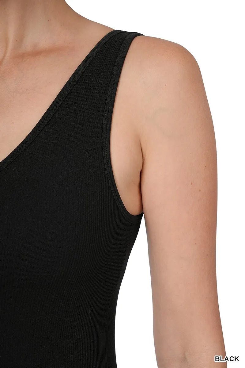 Zenana Breathable Seamless Ribbed Sports Jumpsuit - Cozy & Co. Market