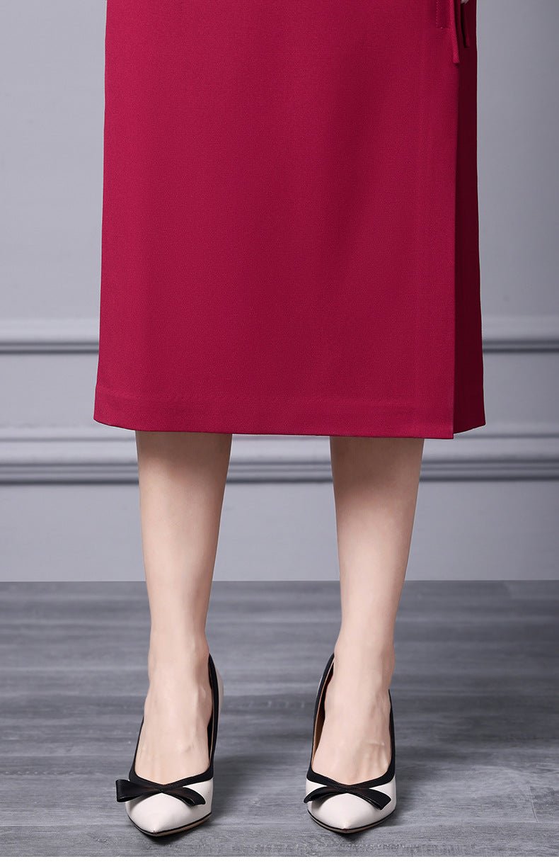 Zhili 2026 Women's New Spring Dress with a High-End Feel, Paired with a Coat, Elegant and Grand Embroidered Sequin Long Dress - Cozy & Co. Market