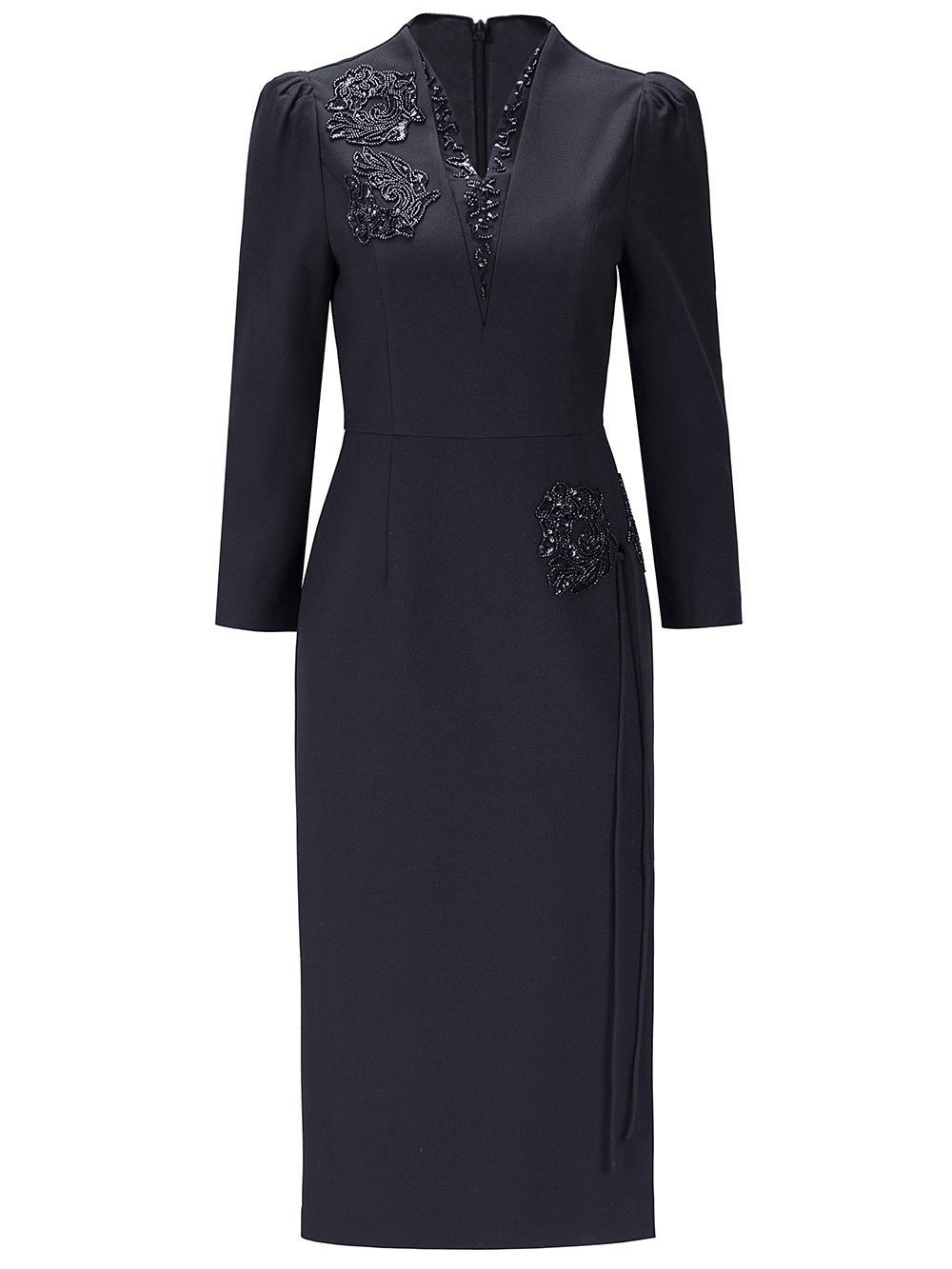 Zhili 2026 Women's New Spring Dress with a High-End Feel, Paired with a Coat, Elegant and Grand Embroidered Sequin Long Dress - Cozy & Co. Market