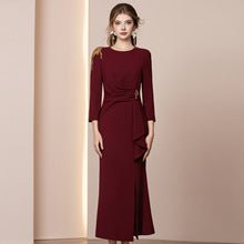 Zhili 2026 Women's New Spring Dress with a High-End Feel, Paired with a Coat, Elegant and Grand Embroidered Sequin Long Dress - Cozy & Co. Market