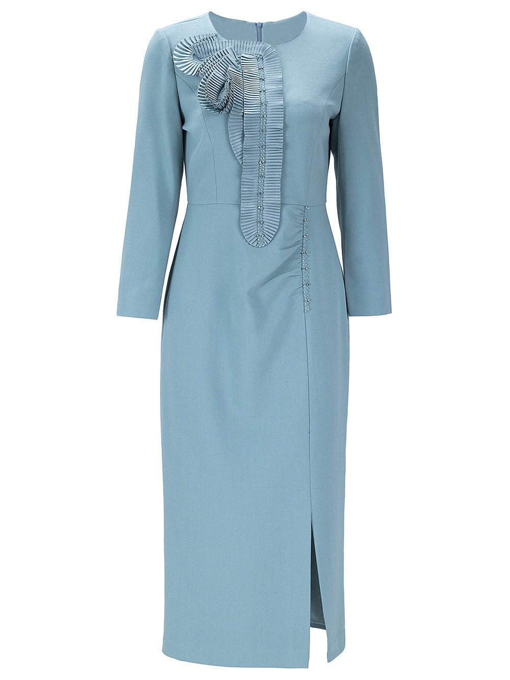 Zhili Spring Long Dress with a High-End Feel, Stylish for Important Occasions, Age-Reducing, High-End, Slim-Fit, Long-Sleeve Dress, New Model - Cozy & Co. Market