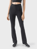 Zipper Detail High Waist Active Pants - Cozy & Co. Market